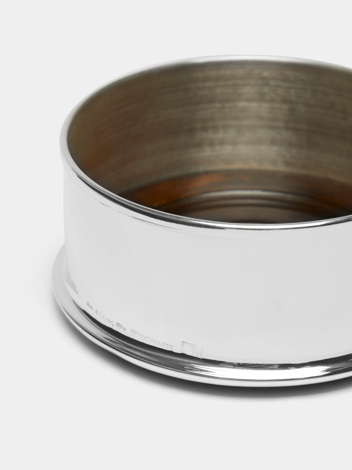 Hammered Sterling Silver Coaster