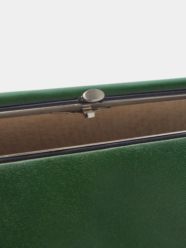 F. Hammann - Leather A5 Utensils Box - Green - ABASK