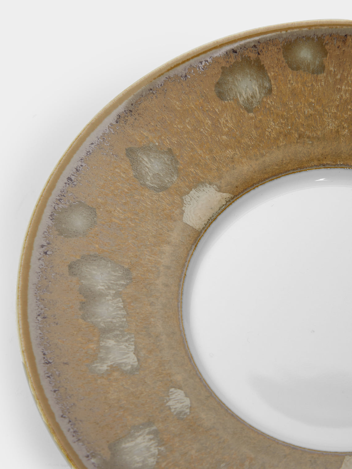 Jaune de Chrome - Basmati Porcelain Side Plate -  - ABASK