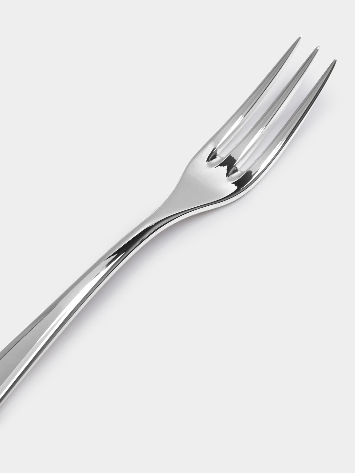 Zanetto - Miroir Silver-Plated Dinner Fork - Silver - ABASK