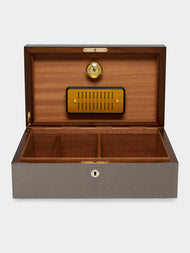 Giobagnara - Santiago Leather Large Humidor Case (80 Cigars) - Brown - ABASK - 