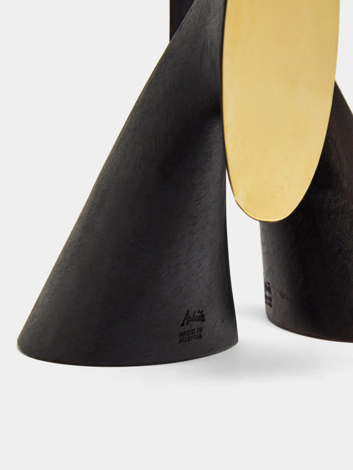 Carl Auböck - Brass Painted Bookends - Black - ABASK
