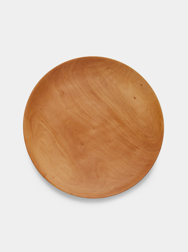 Antonis Cardew - Medium Pear Wood Plate - Beige - ABASK - 