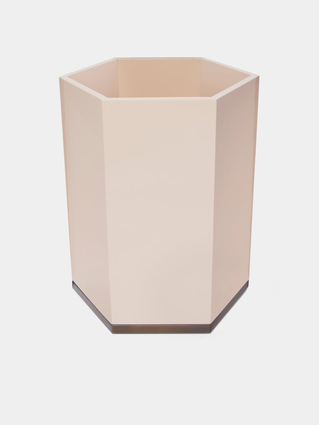 The Lacquer Company - Hexagonal Bin - Pink - ABASK - 