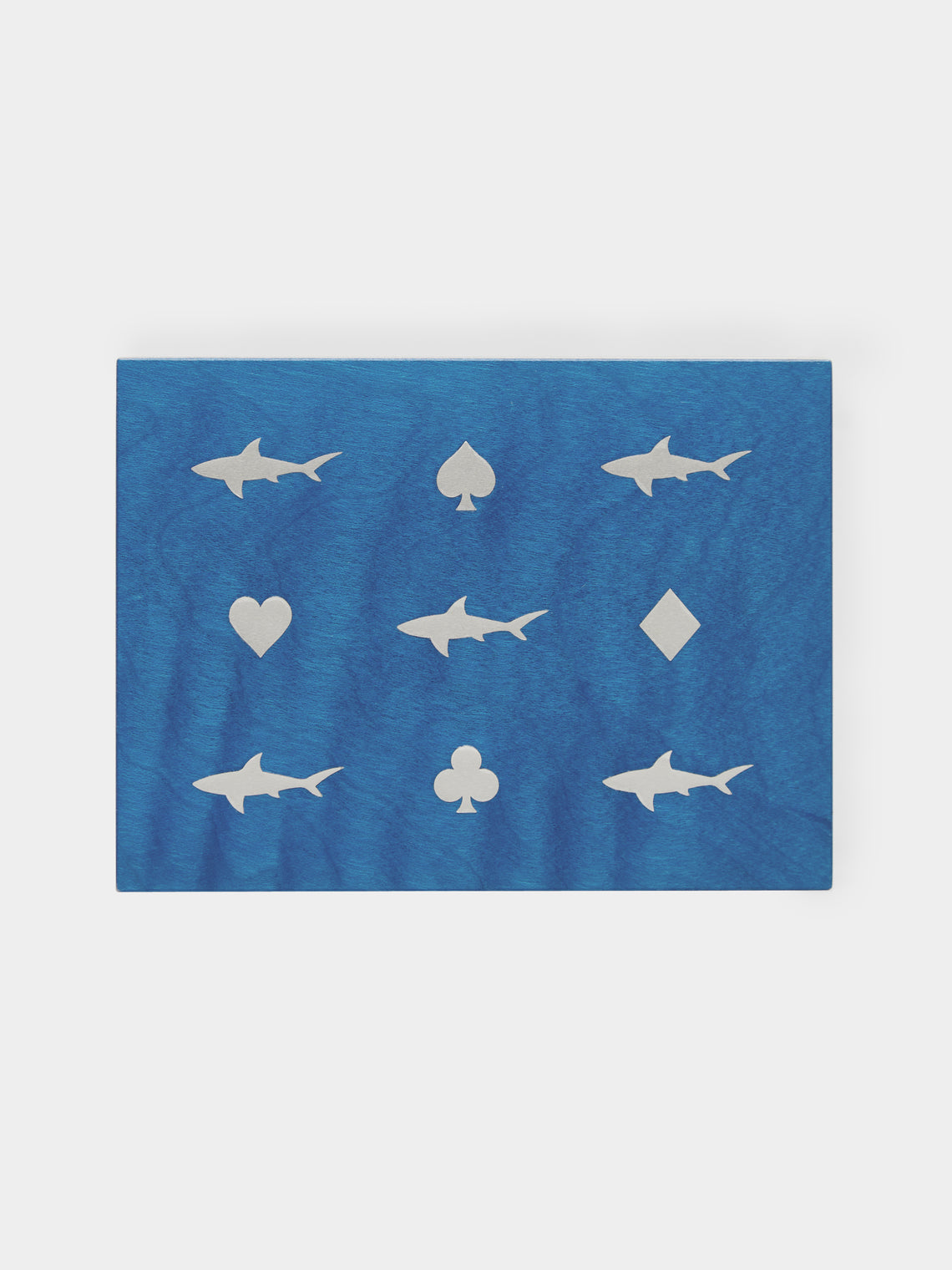 Linley - Shark Playing Cards - Blue - ABASK - 