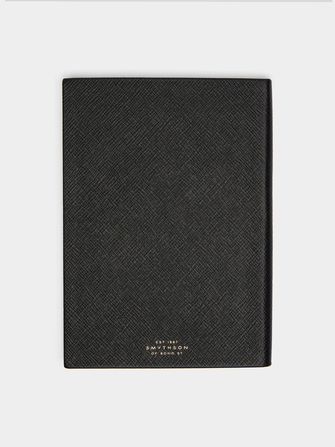 Smythson - Soho Leather Notebook - Black - ABASK