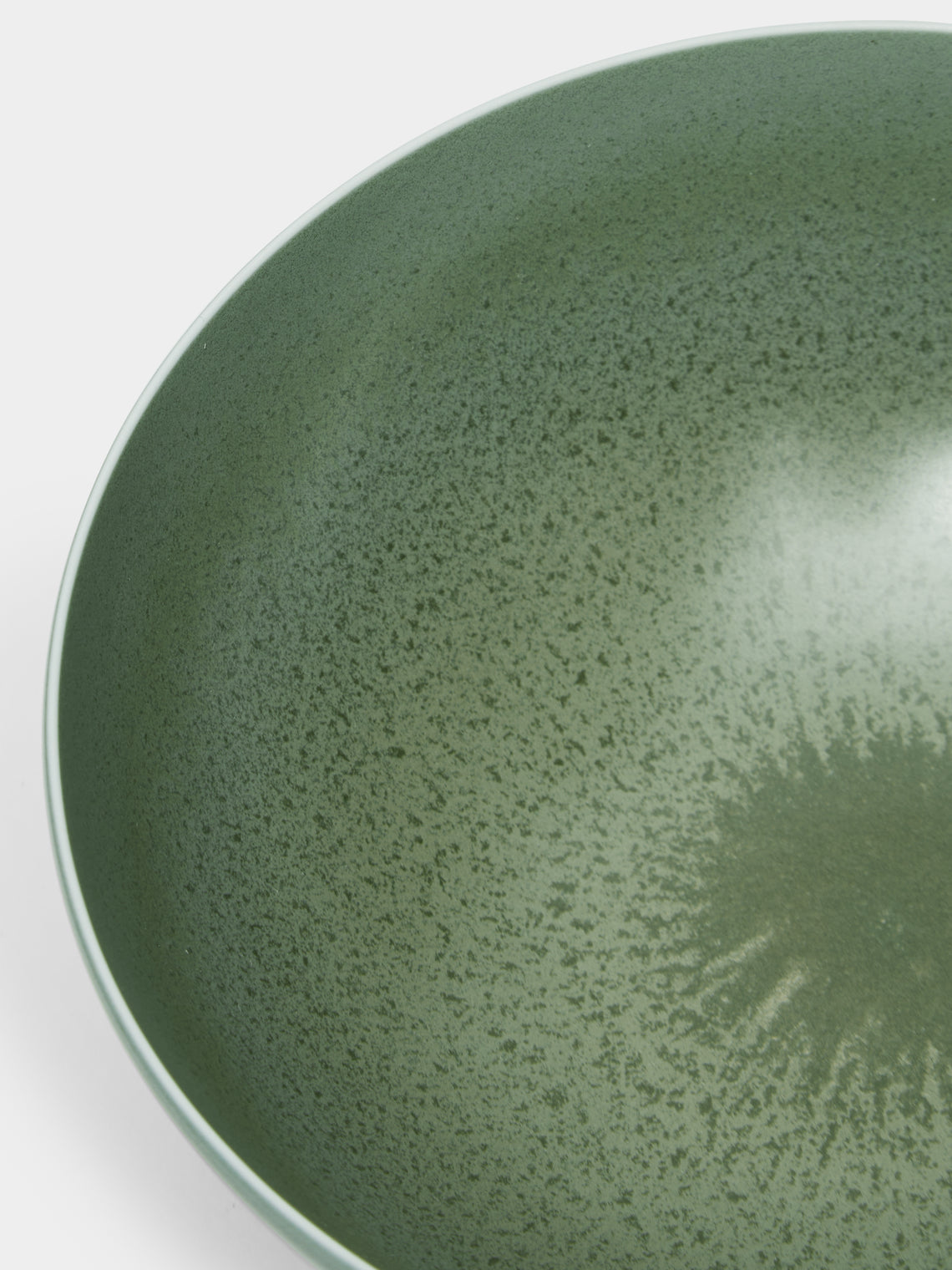 Jaune de Chrome - Todra Porcelain Cereal Bowl - Green - ABASK