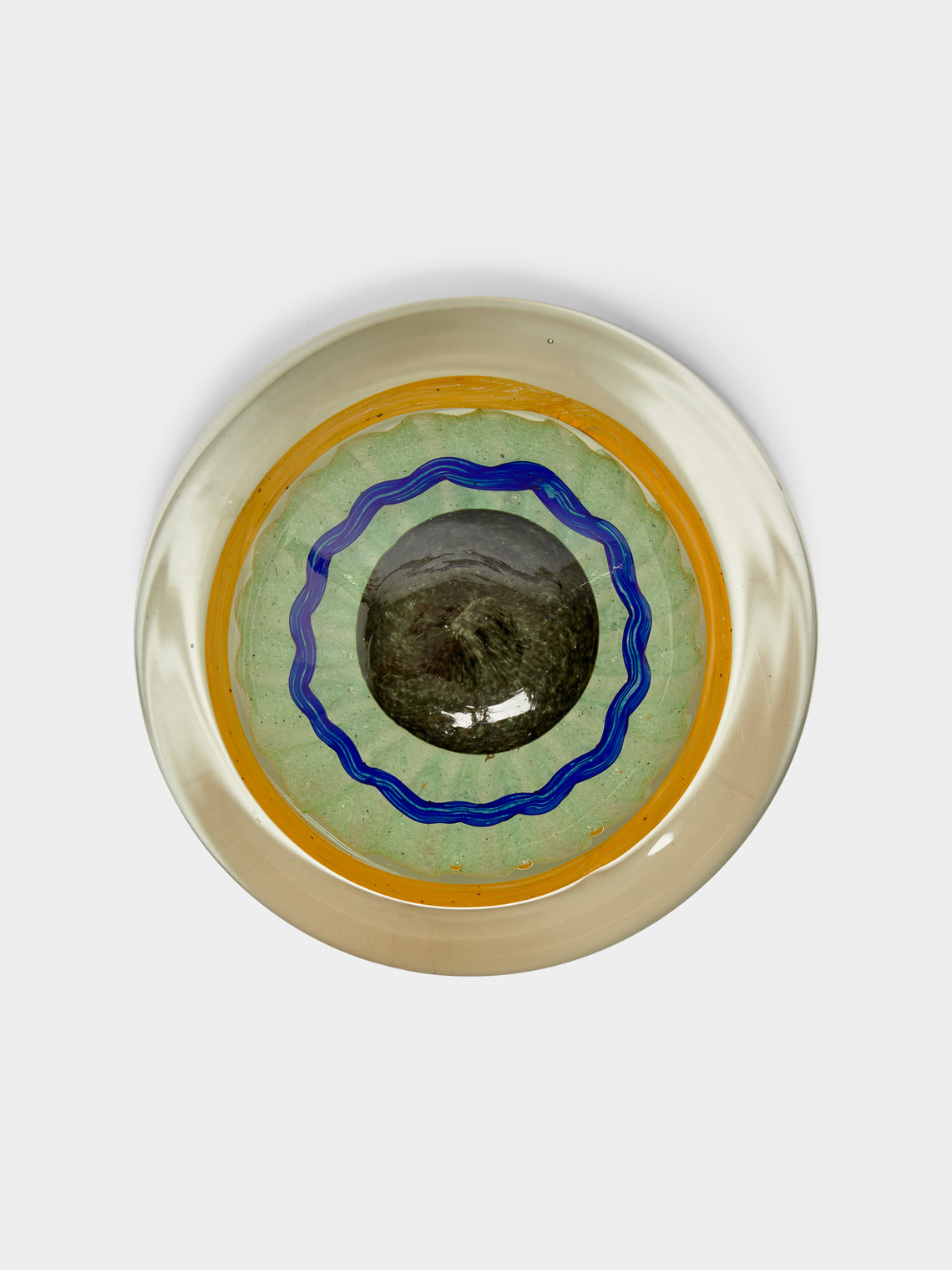 Striulli Vetri D'Arte - Occhio Hand-Blown Murano Glass Paperweight -  - ABASK