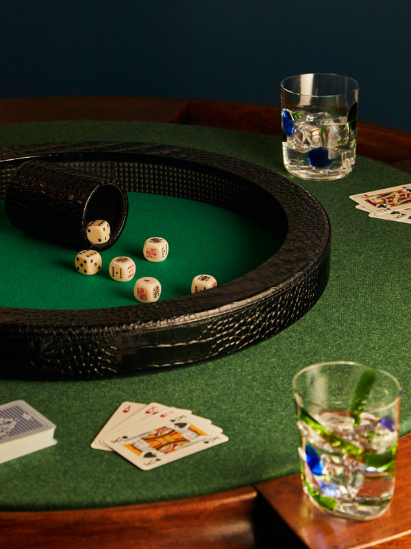 Renzo Romagnoli - Leather Dice Tray -  - ABASK