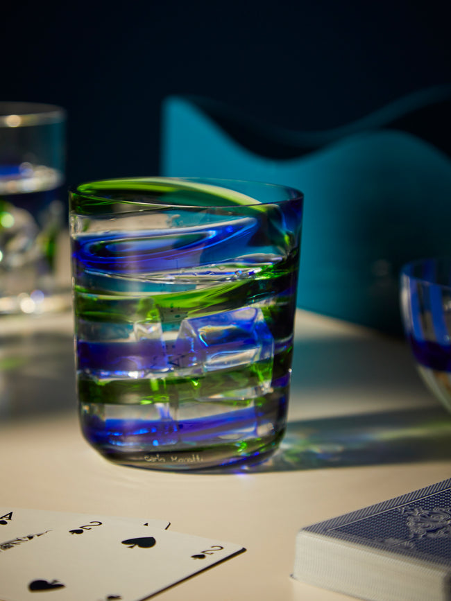 Carlo Moretti - Bora Hand-Blown Murano Glass Tumbler -  - ABASK