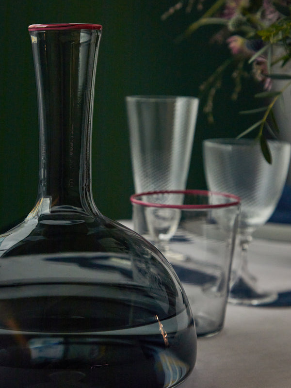 Roi Murano Smoke Bulb Decanter