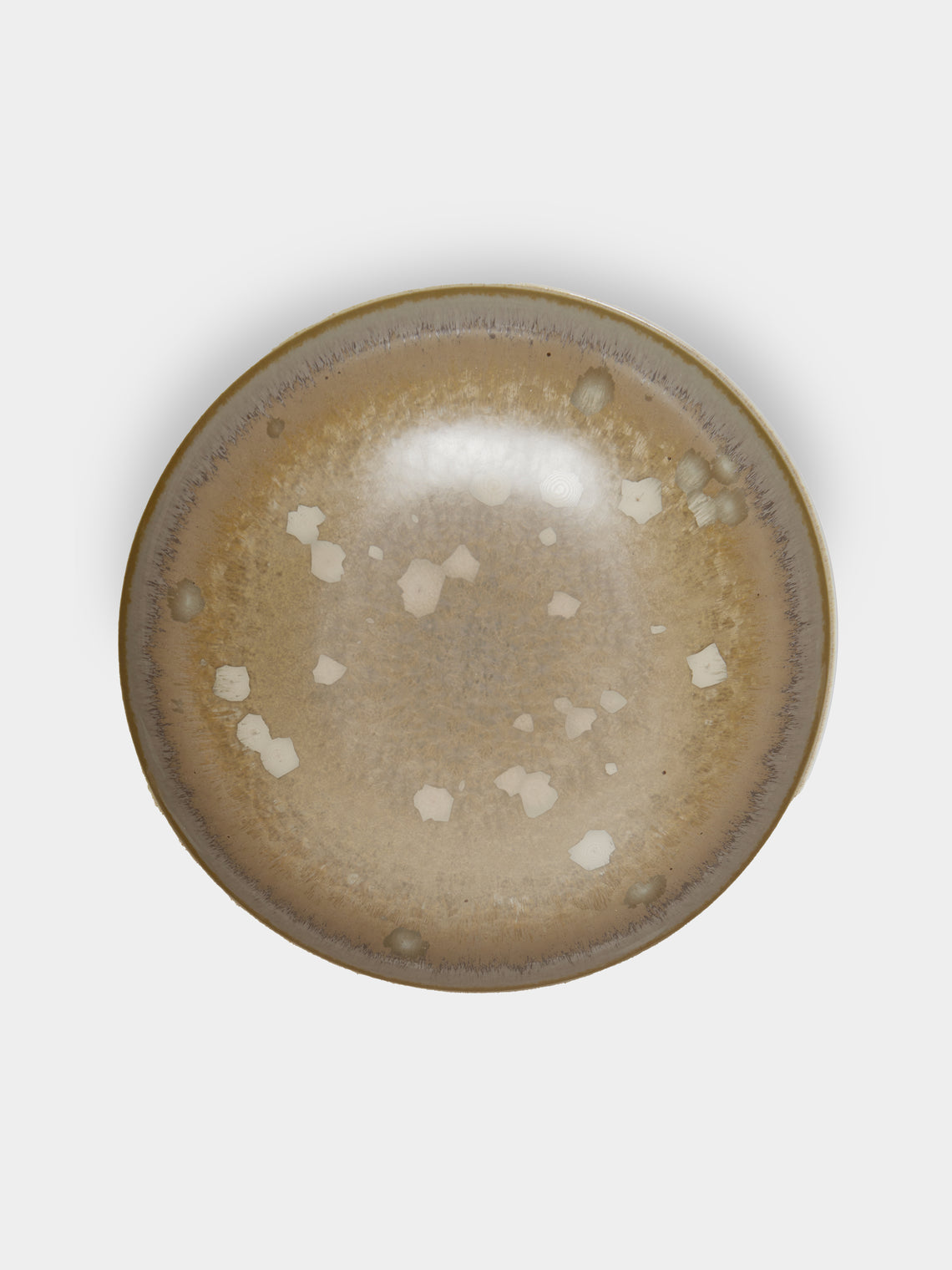 Jaune de Chrome - Basmati Porcelain Large Salad Bowl -  - ABASK