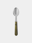 Alain Saint-Joanis - Marbled Resin Dessert Spoon - Green - ABASK - 