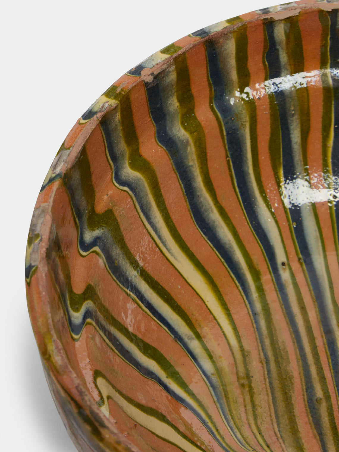 Antique and Vintage - 1950-1970 Romanian Bowl - Green - ABASK