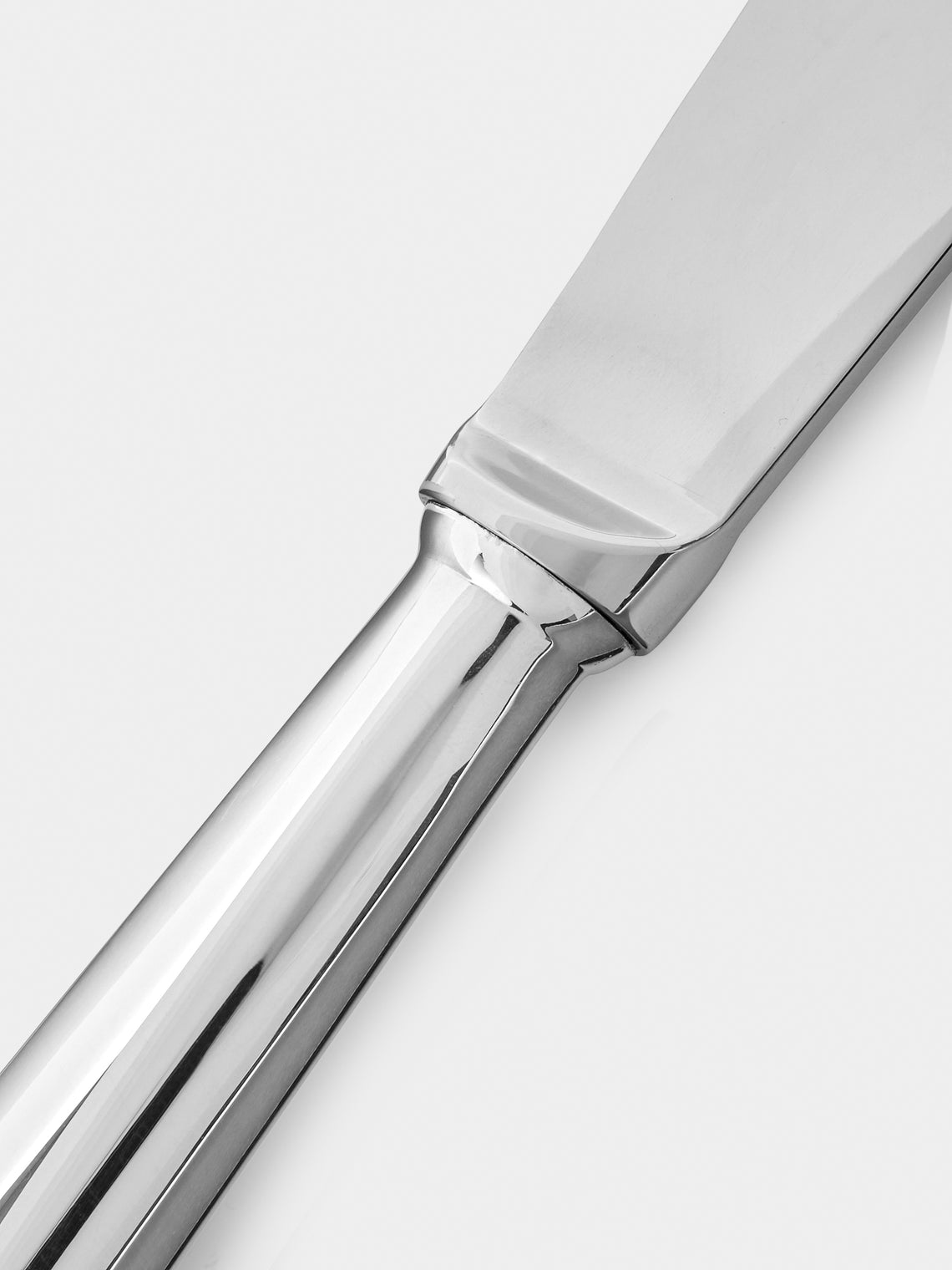 Zanetto - Miroir Silver-Plated Dinner Knife - Silver - ABASK