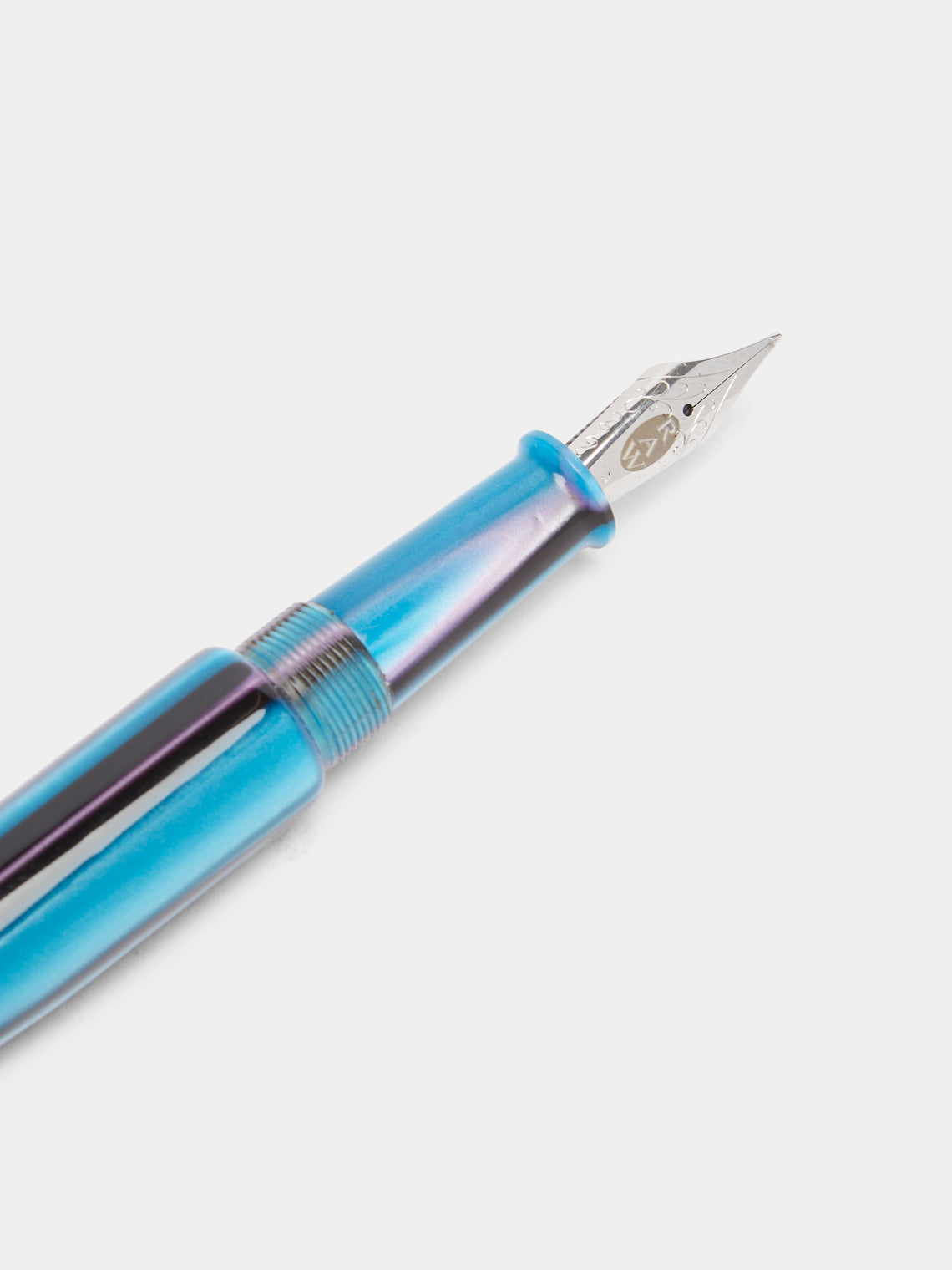 R A W - Resin Fountain Pen - Blue - ABASK