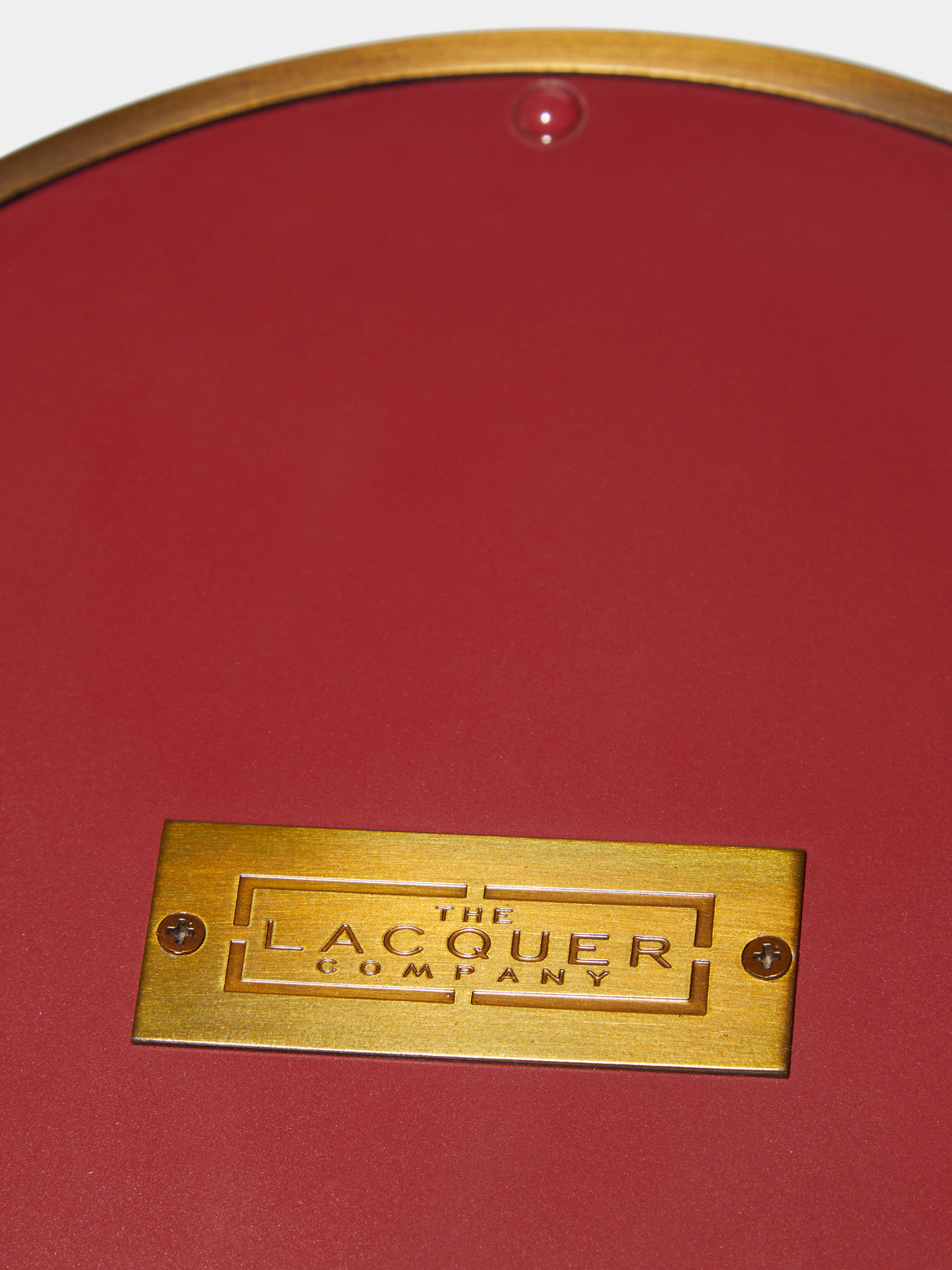 Lacquered Round Bin