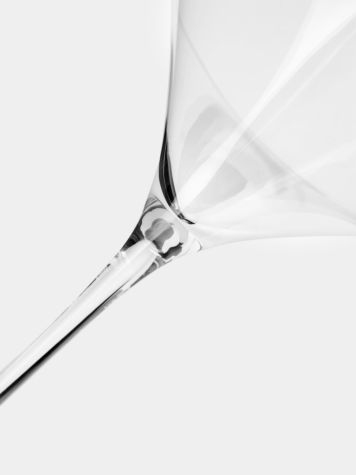 Lobmeyr - Ambassador Hand-Blown Crystal Martini Glass - Clear - ABASK