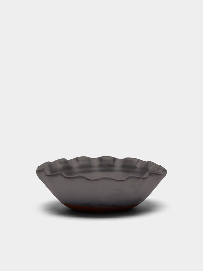 Perla Valtierra - Small Bowl (Set of 4) - Black - ABASK - 