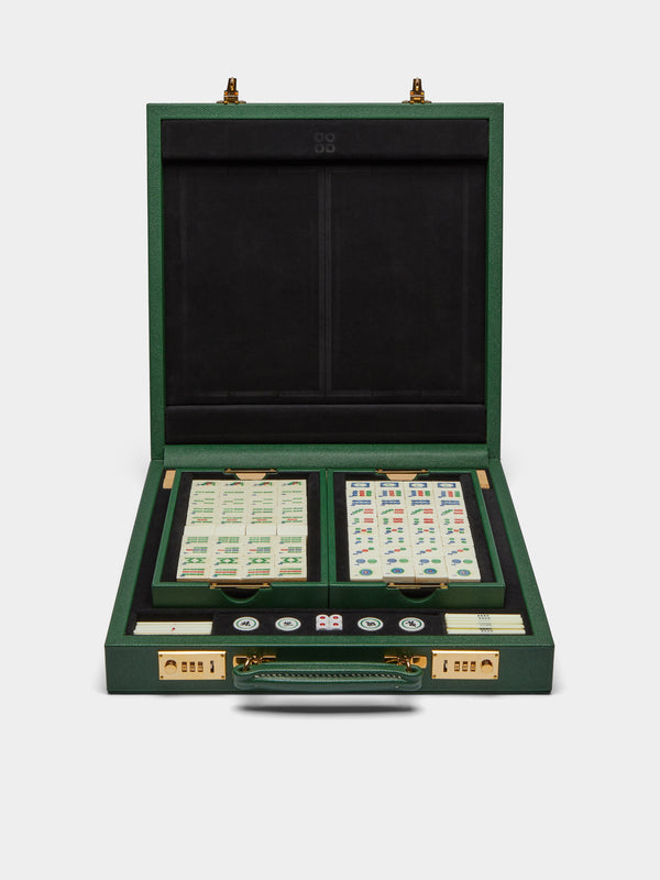 Geoffrey Parker - Leather Mahjong Set -  - ABASK - 