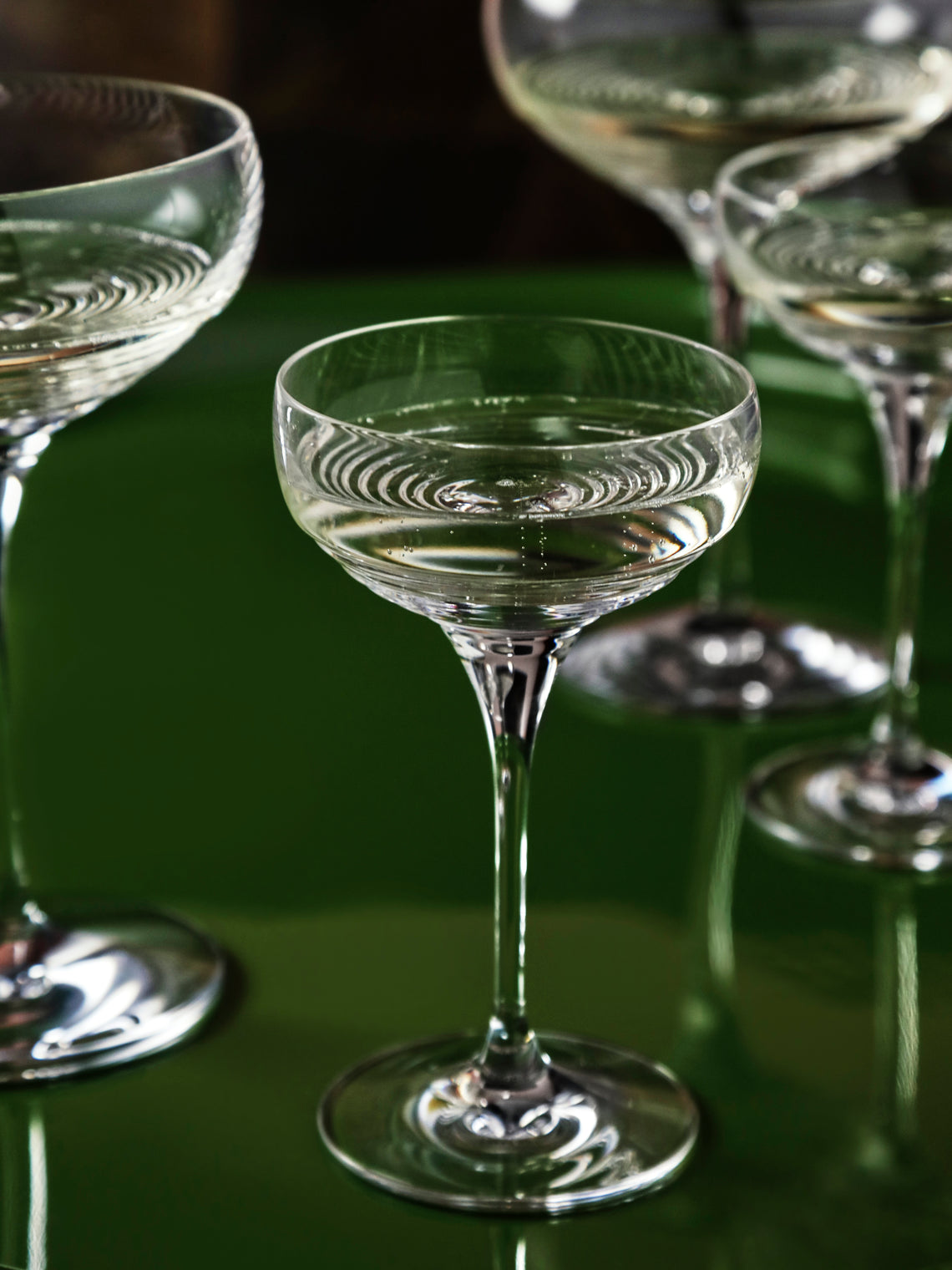 Waterford - Circon Hand-Blown Champagne Coupes (Set of 2) - Clear - ABASK