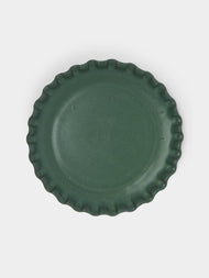 Perla Valtierra - Dinner Plates (Set of 4) - Green - ABASK - 