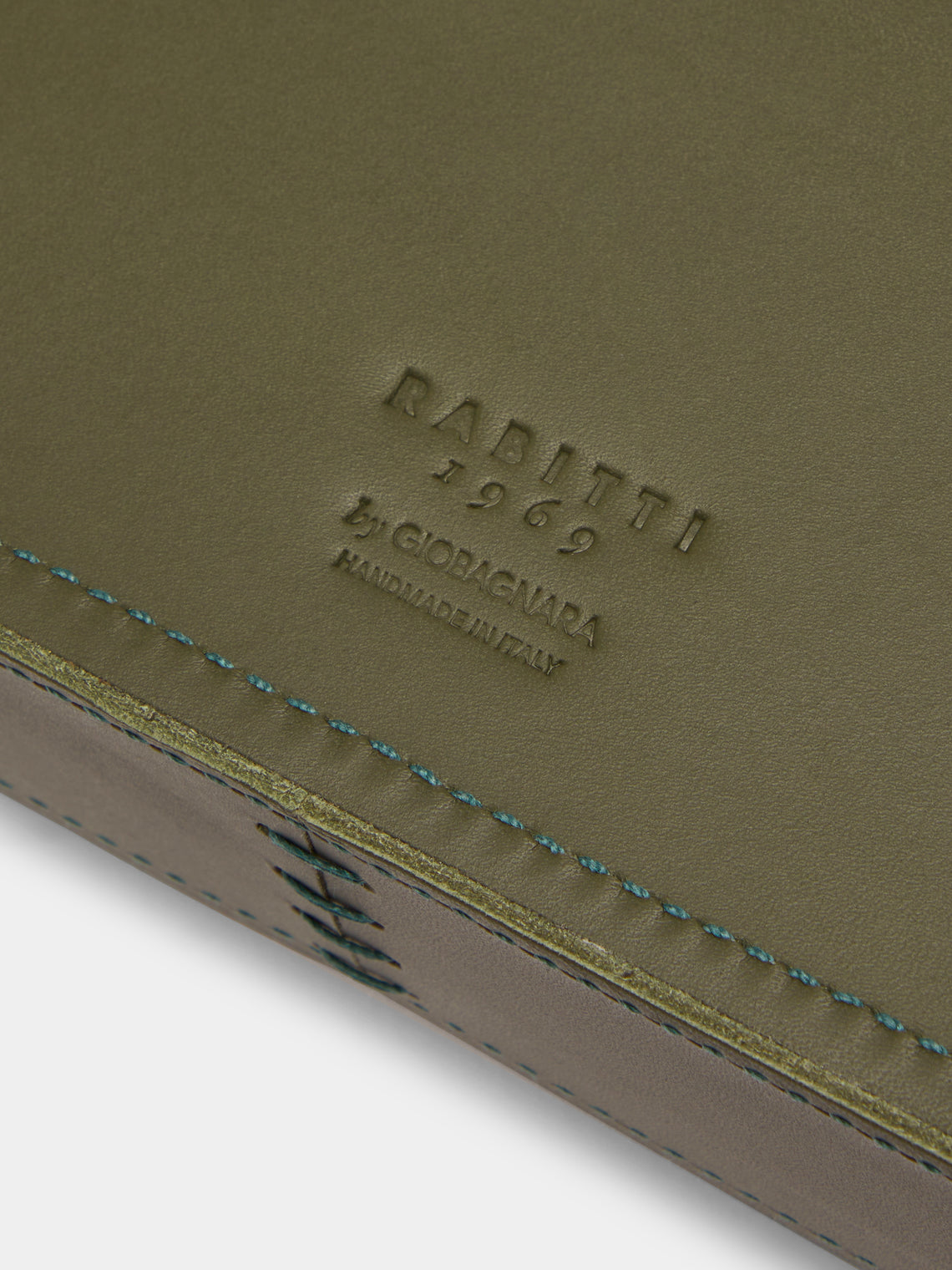 Rabitti 1969 - Portofino Leather Tray - Green - ABASK