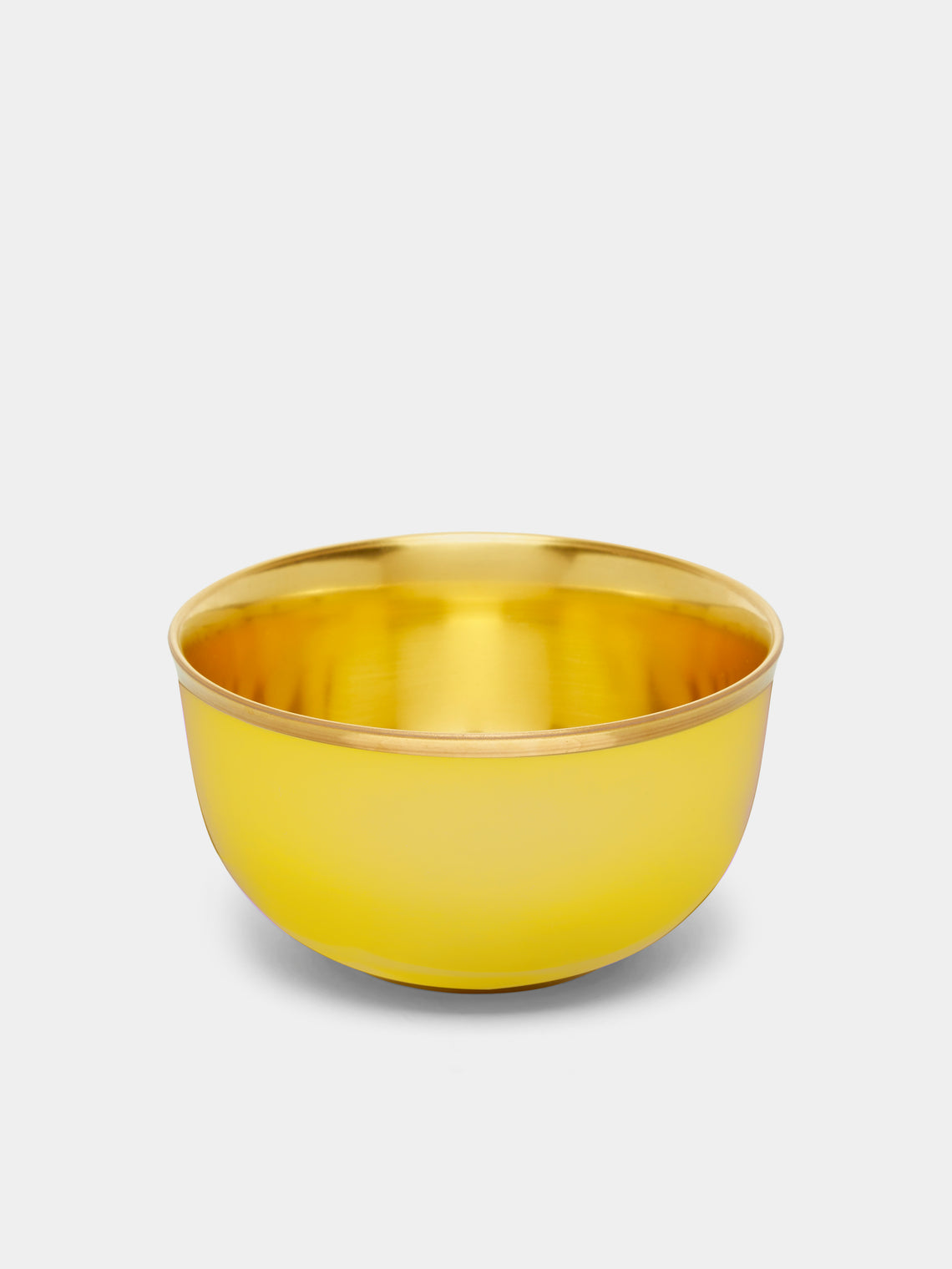 Augarten - Hand-Painted Porcelain Champagne Coupe - Yellow - ABASK - 