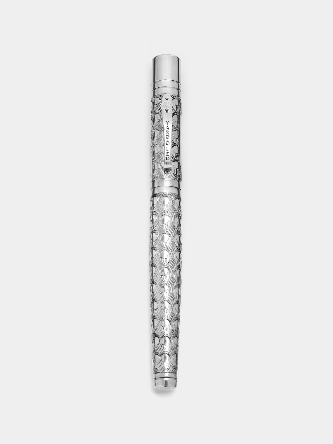 Yard O Led - Viceroy Grand Victorian Sterling Silver Fountain Pen - Silver - ABASK - 