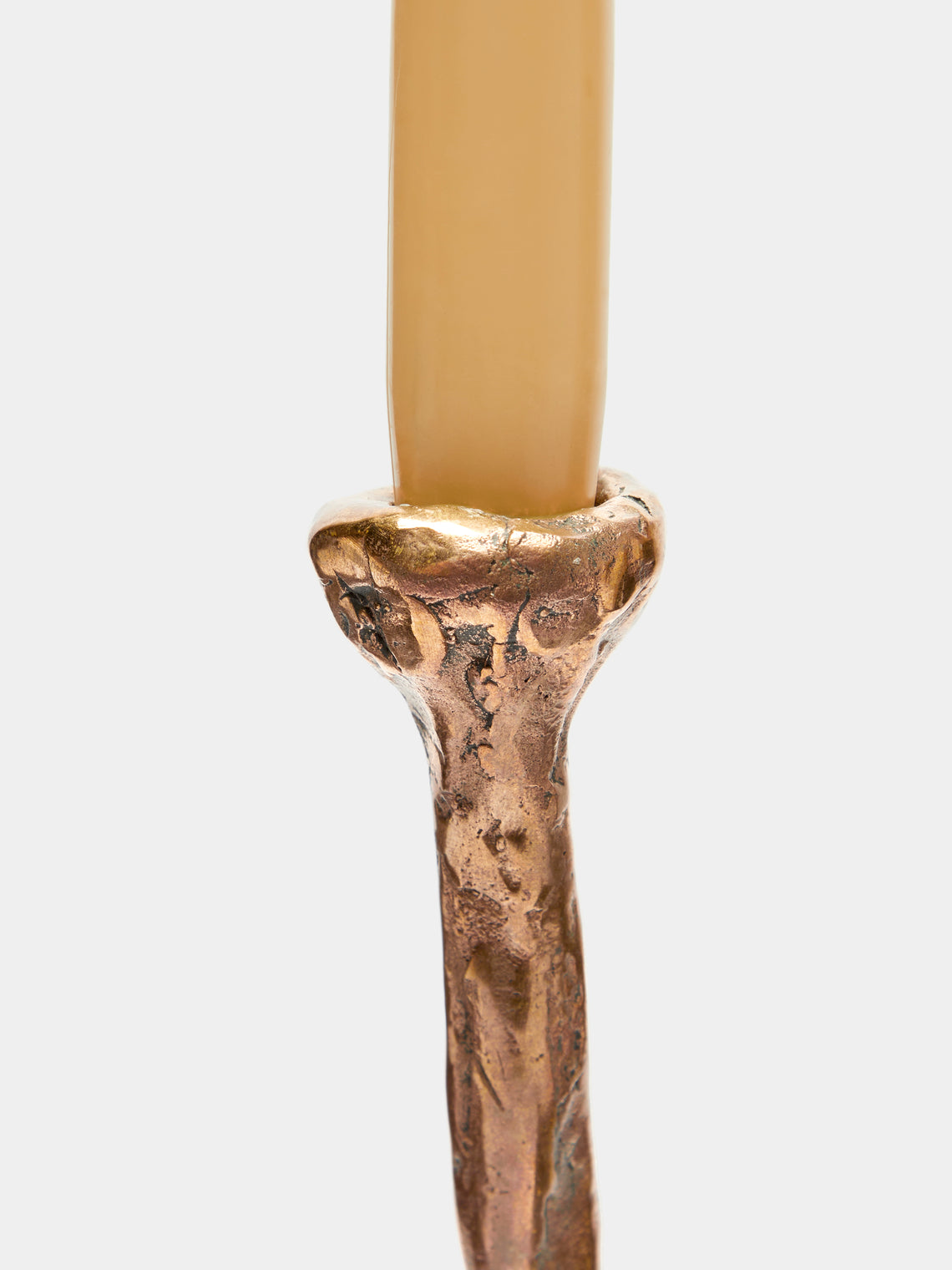 Osanna Visconti - Alga Hand-Cast Bronze Candle Holder -  - ABASK