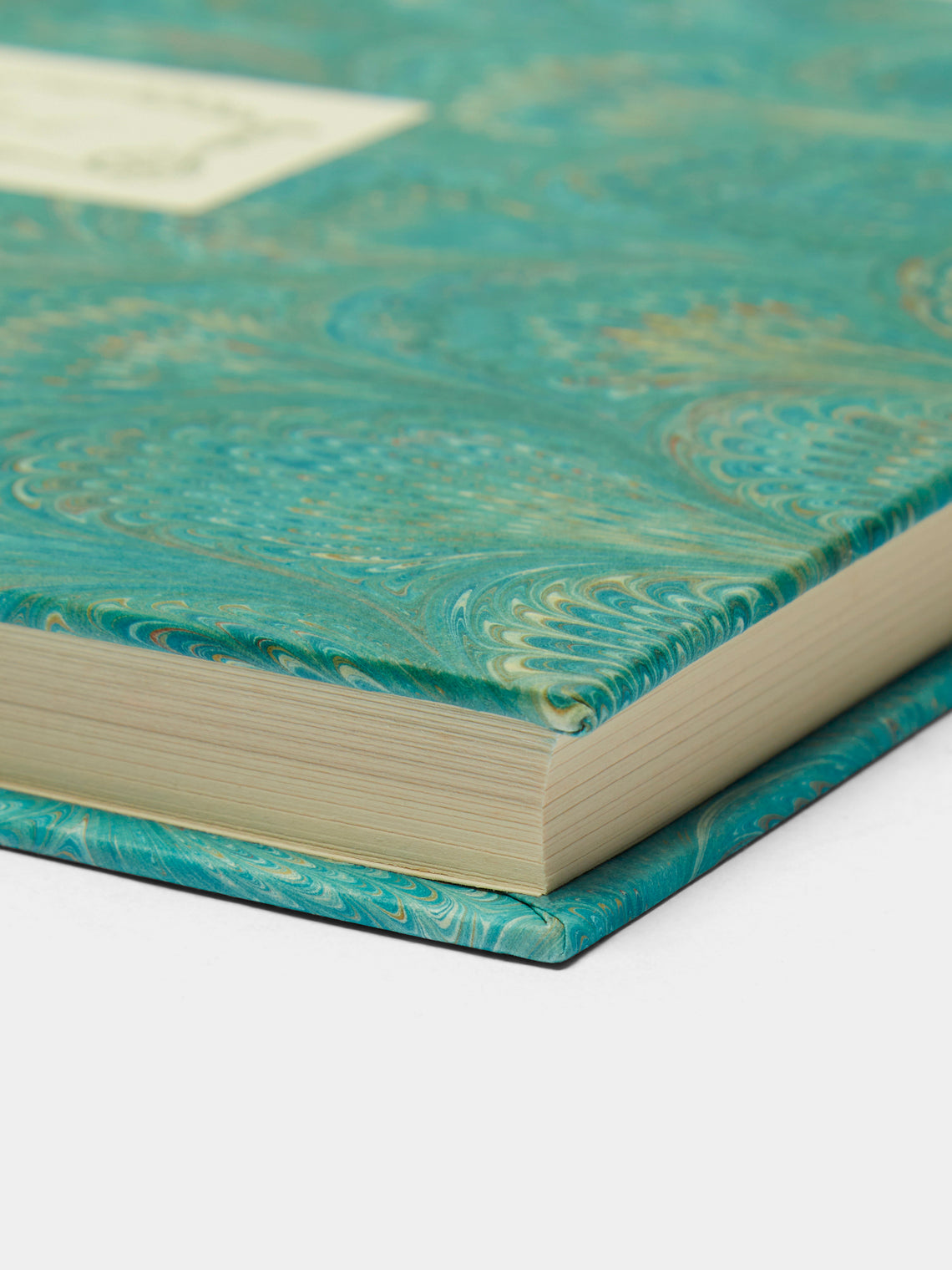 Hand-Marbled Guest Book