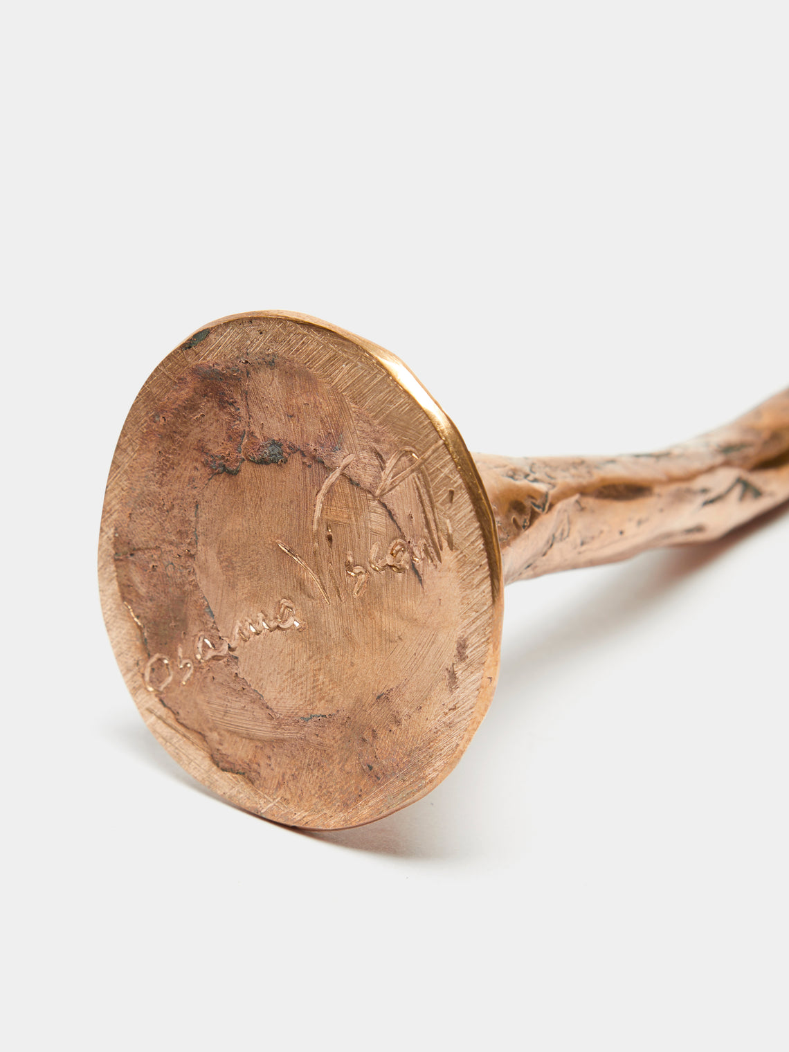 Osanna Visconti - Alga Hand-Cast Bronze Candle Holder -  - ABASK