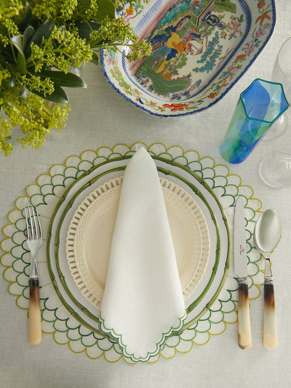 Antique and Vintage - 1820s Mogul Masons Ironstone Platter (Set of 2) -  - ABASK