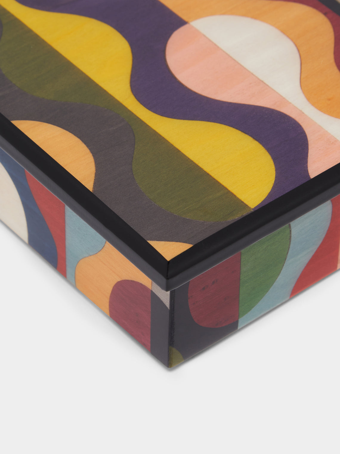 Biagio Barile - Geometric Wood Inlay Box - Multiple - ABASK