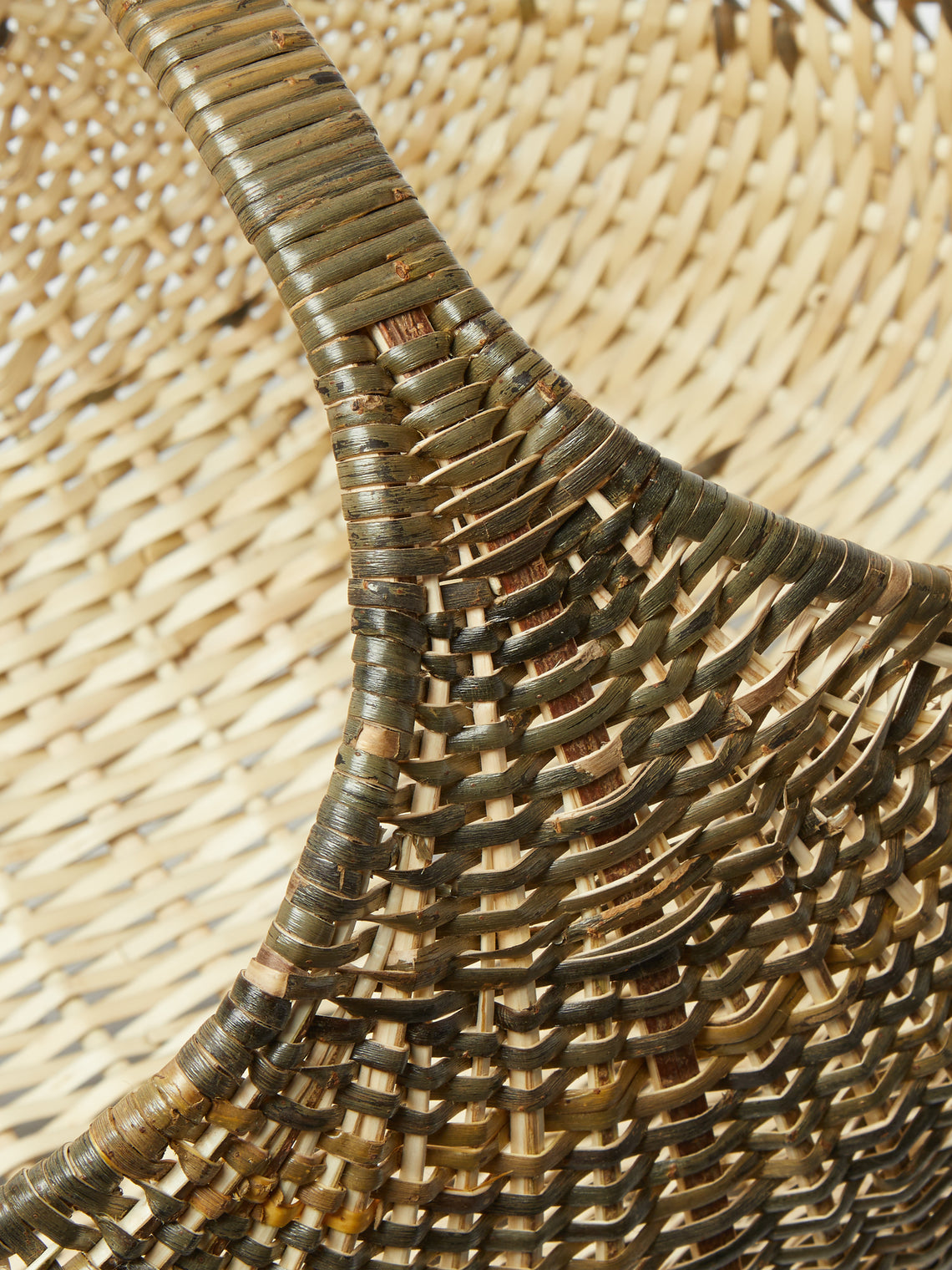 Frame Handwoven Willow Basket