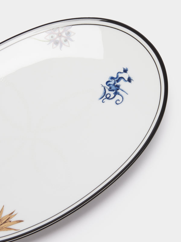 Ginori 1735 - Arcadia Porcelain Pickle Dishes (Set of 2) -  - ABASK