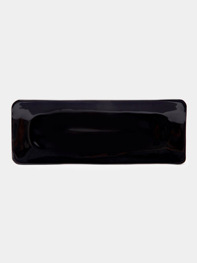 Mervyn Gers Ceramics - Hand-Glazed Ceramic Long Rectangular Sushi Platter -  - ABASK - 