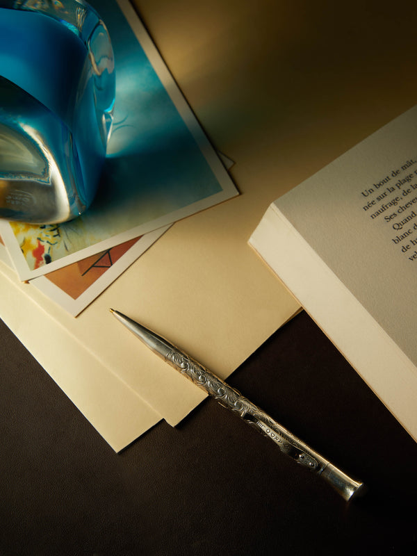 Yard O Led - Perfecta Victorian Sterling Silver Ballpoint Pen -  - ABASK