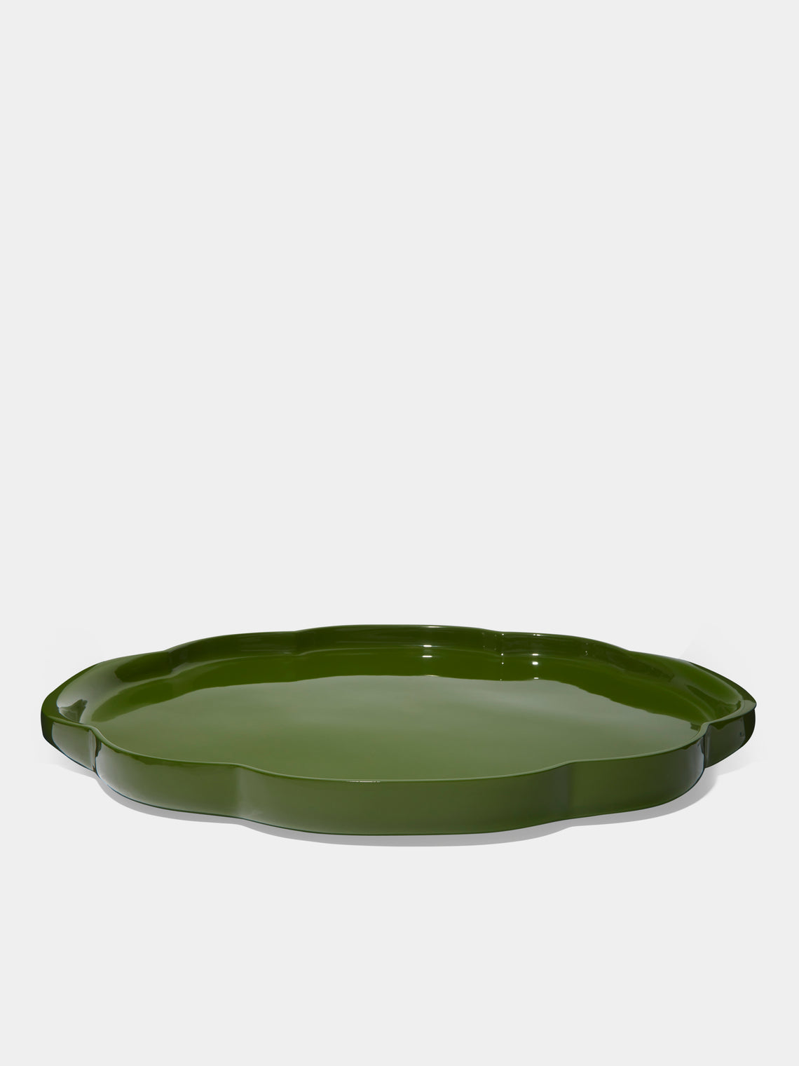 The Lacquer Company - Lacquered Oval Tray -  - ABASK