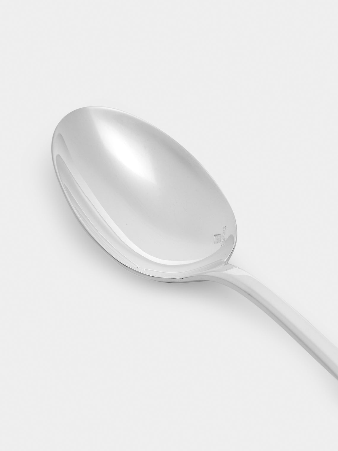 Christofle - Cluny Silver-Plated Dessert Spoon - Silver - ABASK