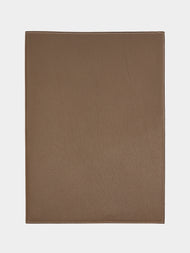 Métier - A4 Leather Document Folder - Taupe - ABASK - 