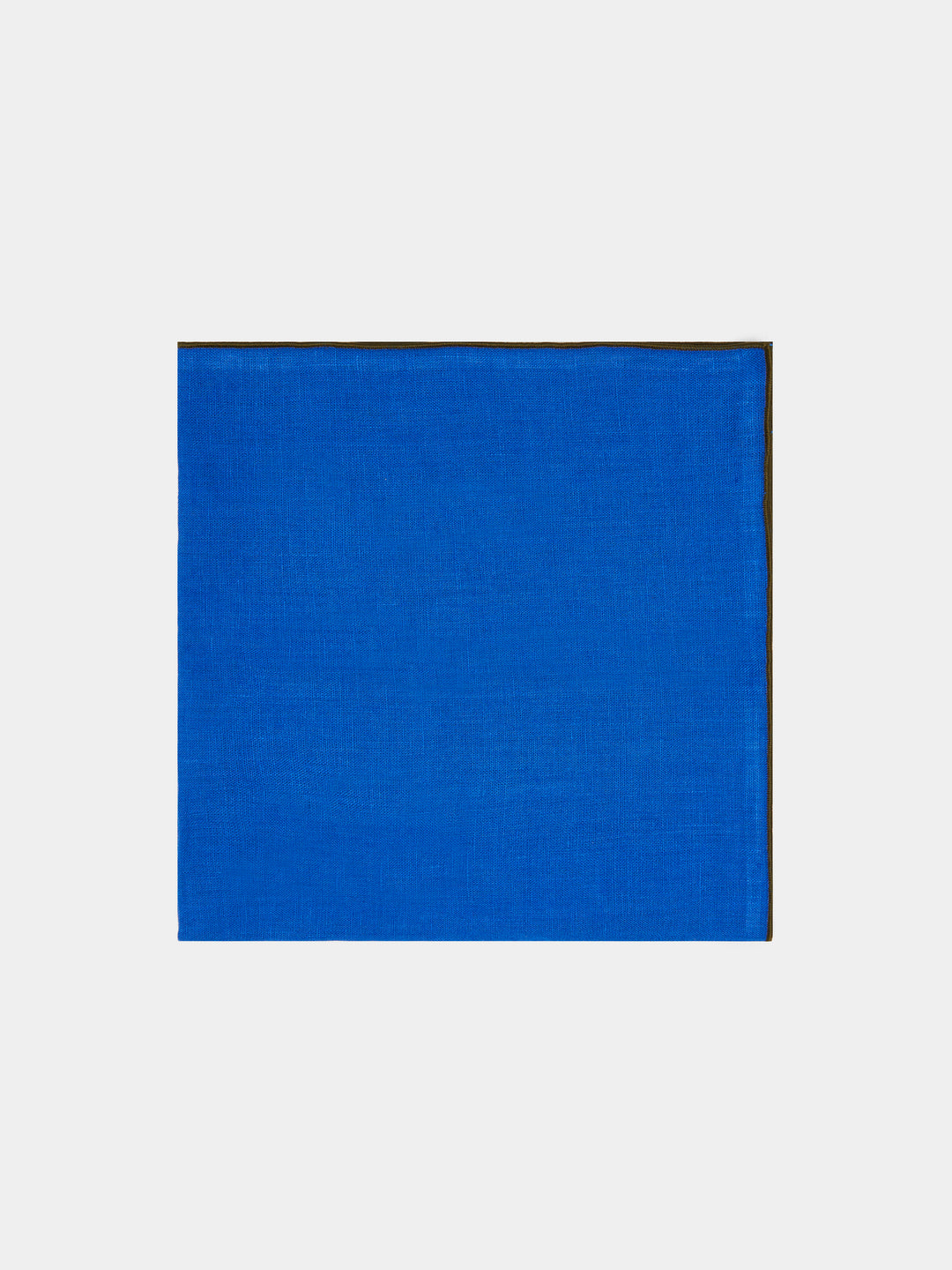 Madre Linen Hand-Dyed Linen Contrast-Edge Napkins (Set of 4)