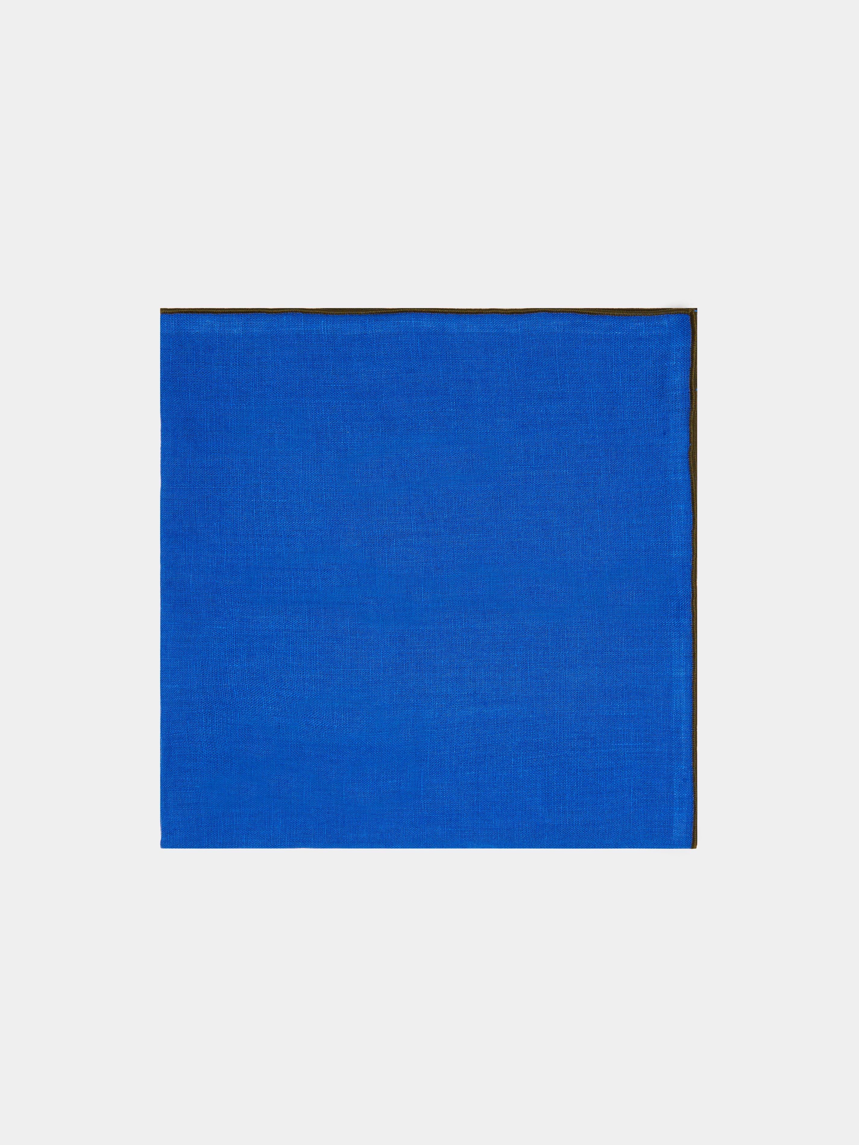 Madre Hand-Dyed Linen Contrast-Edge Napkins (Set of 4)