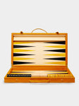 Nick Plant - Wood and Leather Backgammon Set -  - ABASK - 