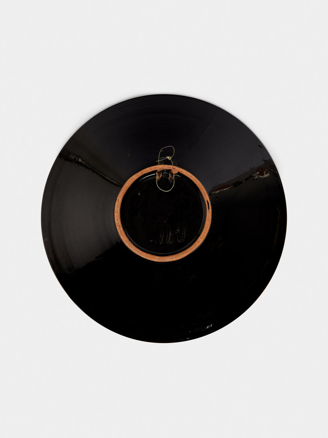 Antique and Vintage - 1950s-1970s Fat Lava Ceramic Bowl - Blue - ABASK