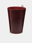 Otis Ingrams - Eyelet Leather Wastepaper Bin -  - ABASK - 