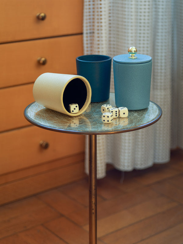 Geoffrey Parker - Leather Liar Dice Set -  - ABASK