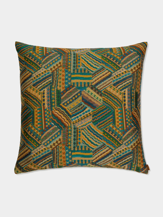 Missoni Home - Barbuda Wool-Blend Cushion - Green - ABASK - 