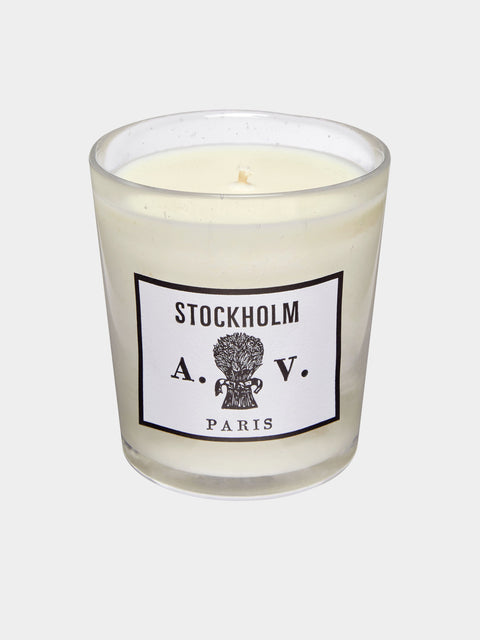 Astier de Villatte - Stockholm Scented Candle - White - ABASK - 