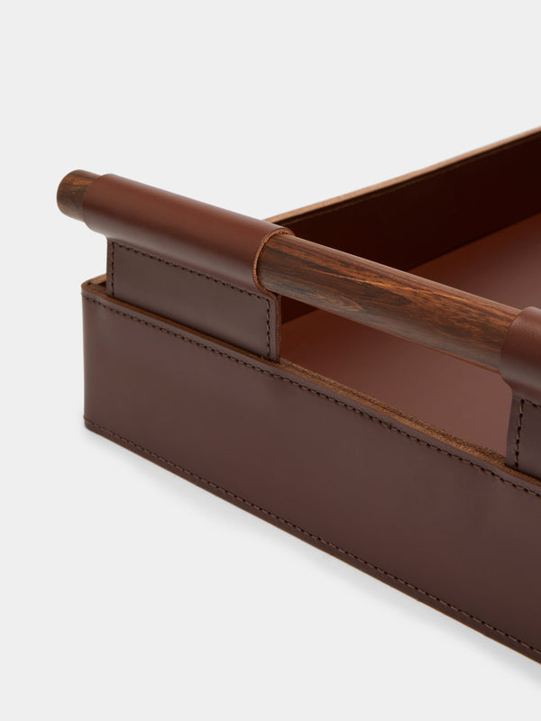 Rabitti 1969 - Sorrento Leather Tray -  - ABASK
